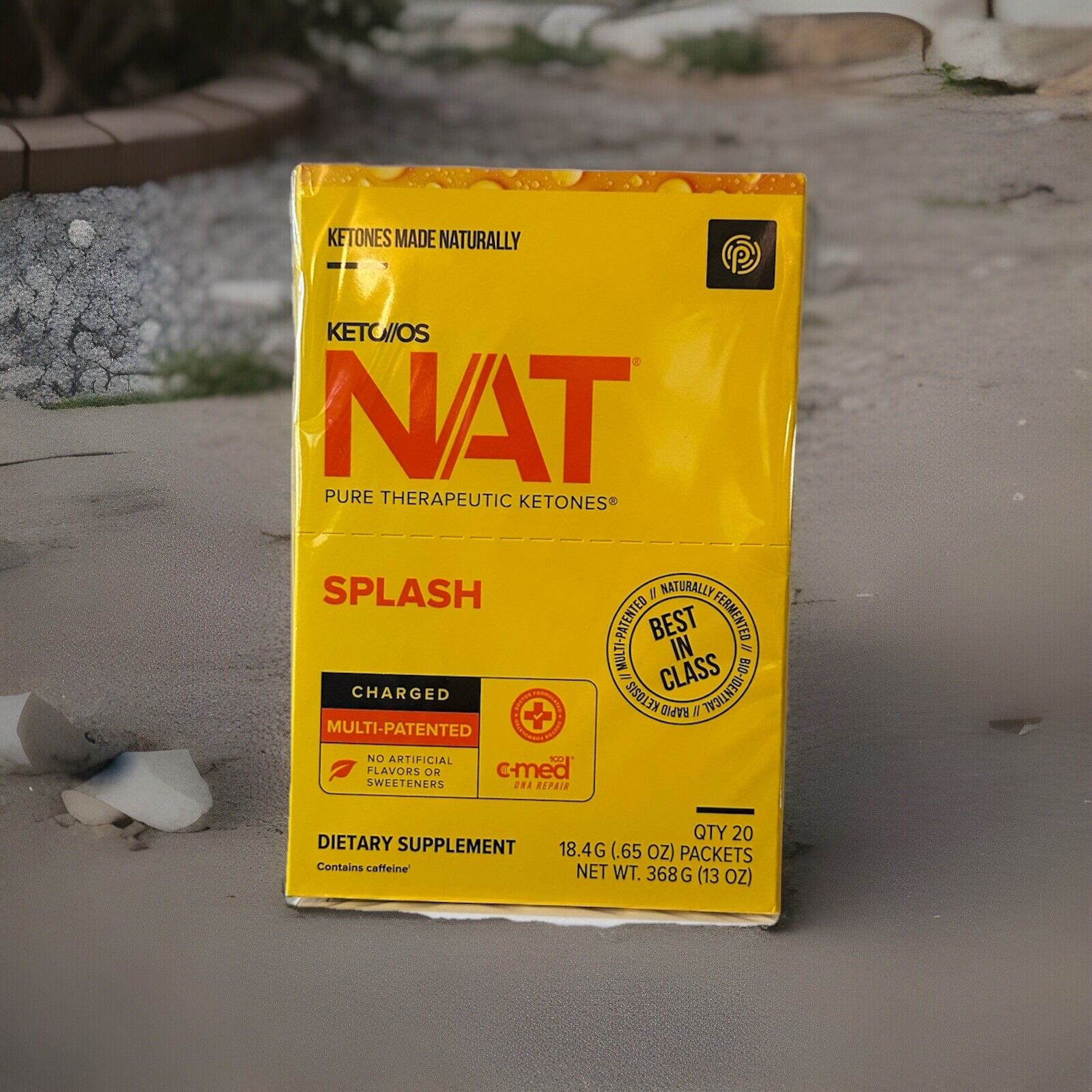 Prüvit Ketones NAT 20 Packets Charged SPLASH/ FREE SHIPPING
