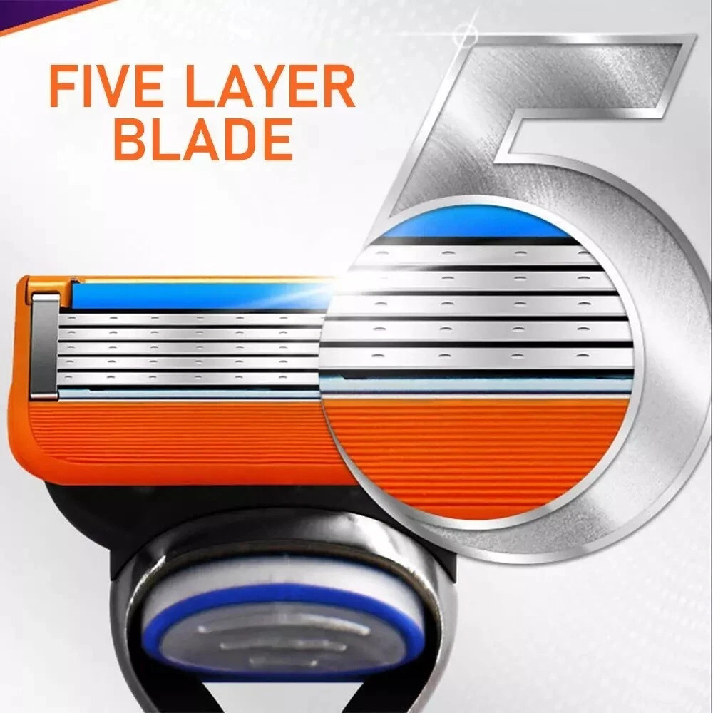 4~1000PCS Shaving Razor Blades Refills Compatible for GiIIette Fusion 5 Proglide