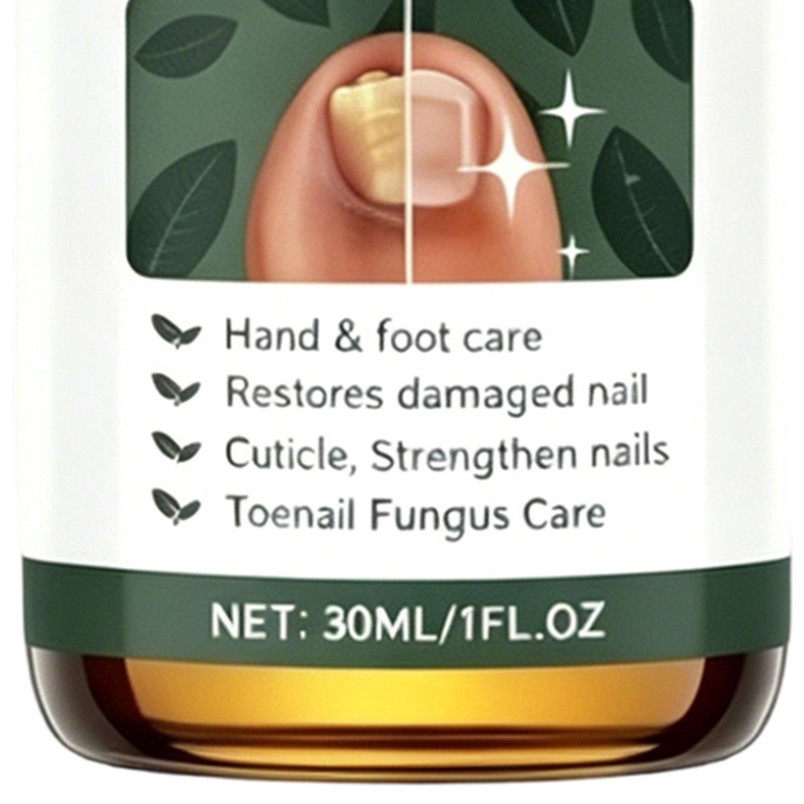 7 Days Tea Tree & Ginger Nail Care Serum 30ml For Repair Dry Brittle Nails