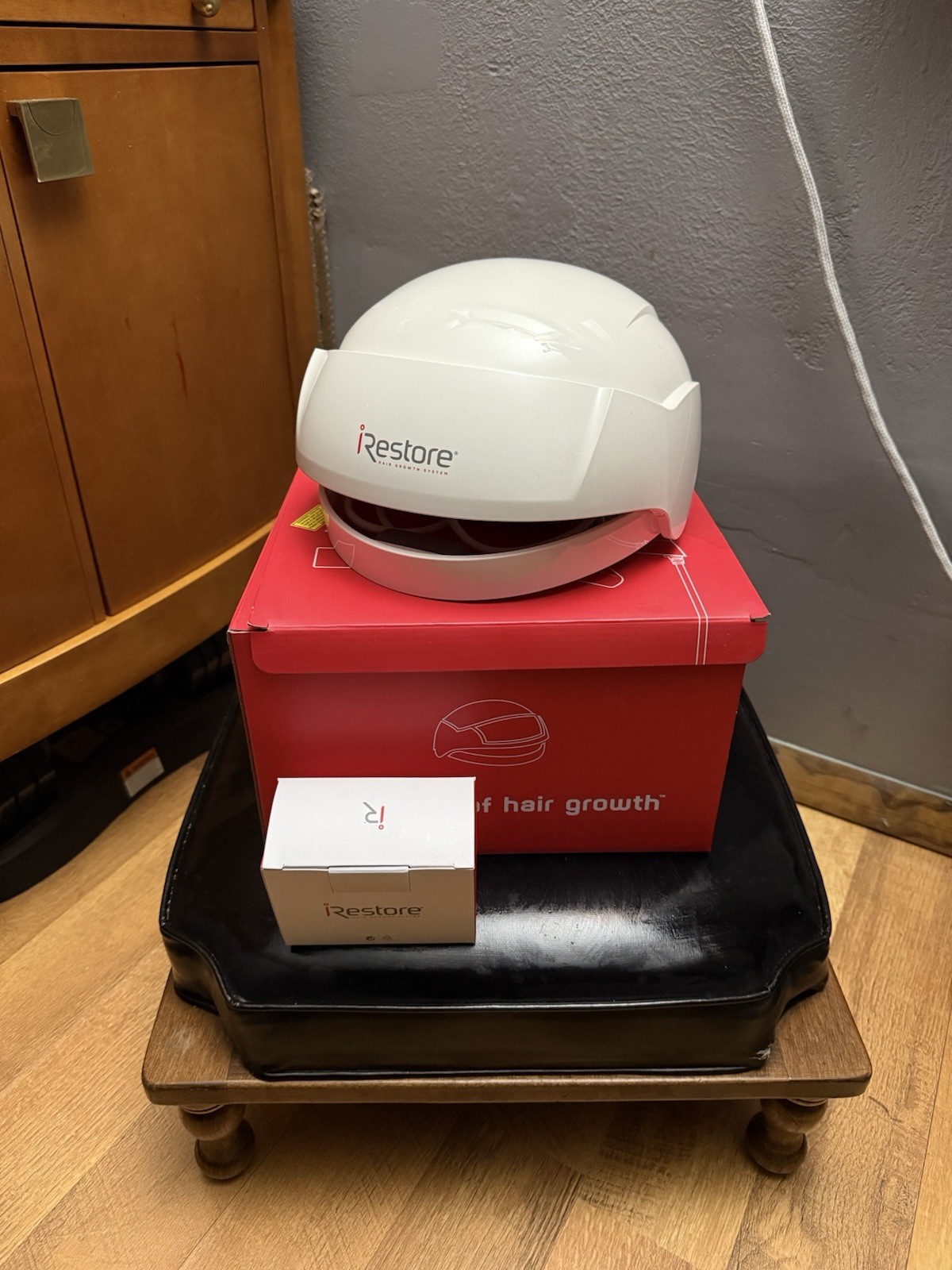 iRestore Laser Hair Growth System ID-500 Tested Working with Box