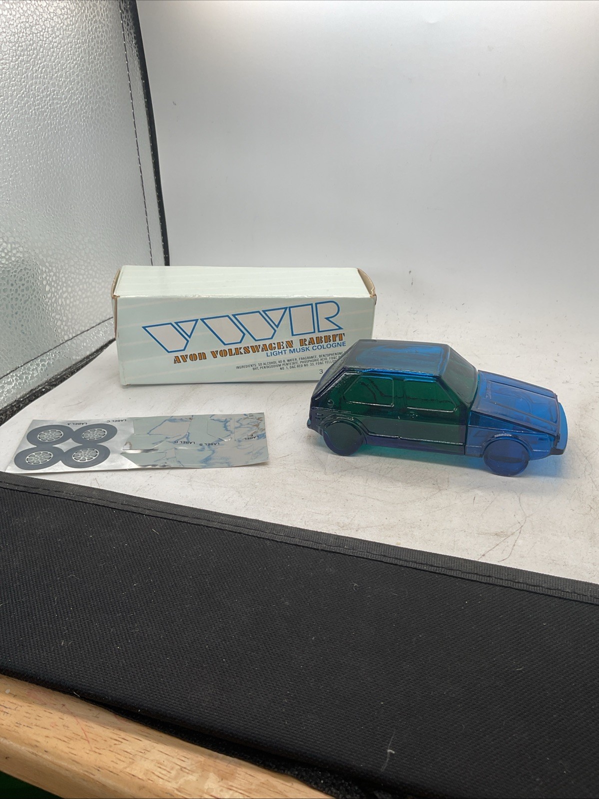 AVON – 1980 VWR Volkswagen Rabbit – Light Musk Cologne – 3 0z