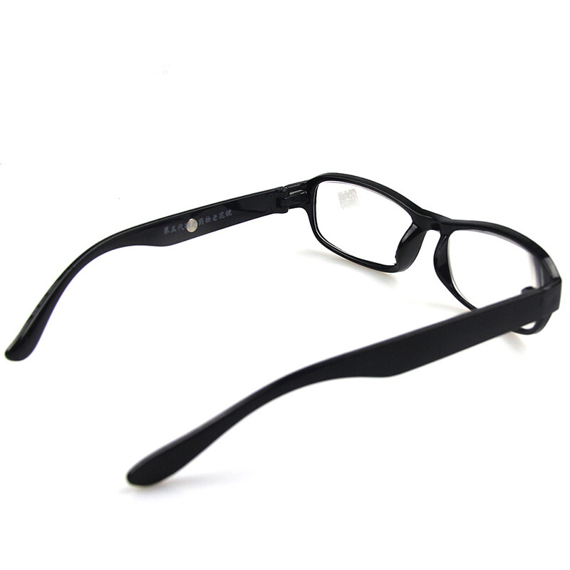 Reading Glasses +4.5 +5.0 +5.5 +6.0 Optical Lens Black/Red Plastic Frame Reader