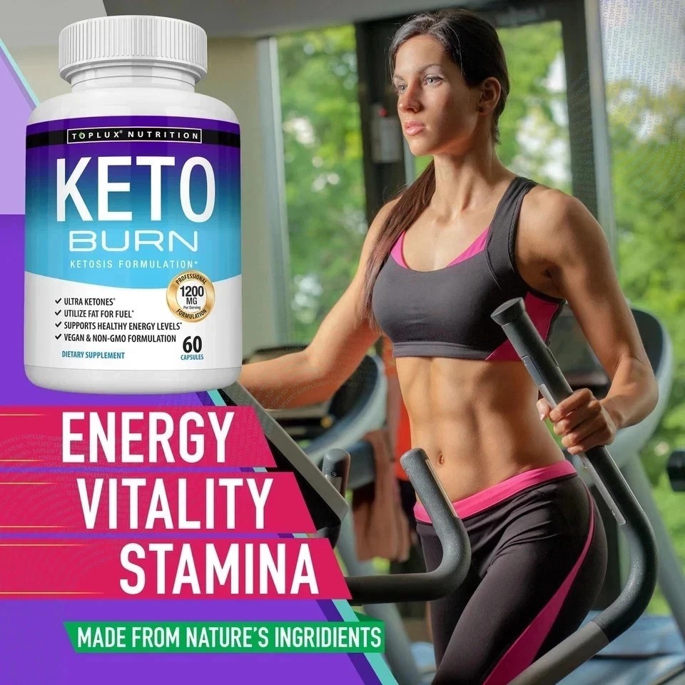 Toplux Keto Burn Pills Ketosis Weight Loss – 1200 Mg Ultra Advanced Natural