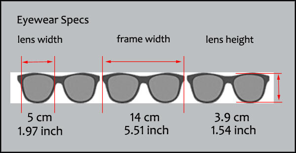 Full Magnified Lens Safety Reading Glasses AP Z87+ U6 From +1.00 to +3.00