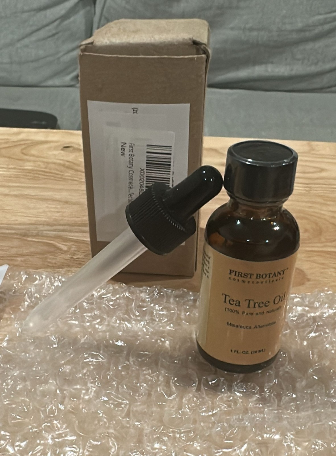 Australian Tea Tree Essential Oil 1oz 100% Pure, High Terpinen for Skin Hair