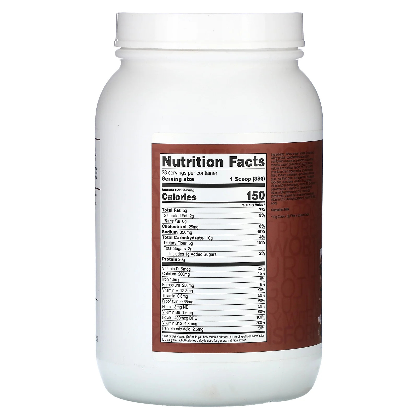 Meal Replacement, All-In-One Shake, Chocolate, 2.4 lb 38 oz (1064 g)