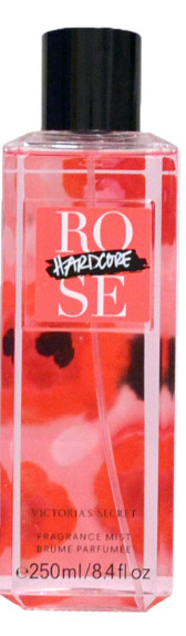 Victoria’s Secret Women’s Body Mist Rose Hard Core Spray – Red