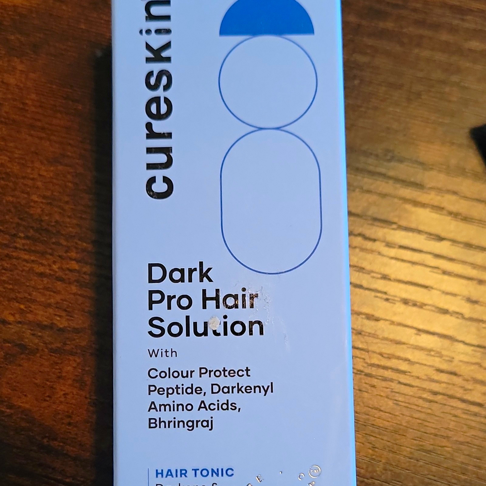 Cureskin Dark Pro Hair Solution Anti-Gray Hair Serum Tonic 60ml Unisex