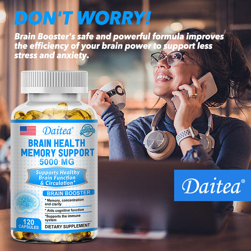 BRAIN HEALTH MEMORY SUPPORT SUPPLEMENT – 120 CAPSUELS