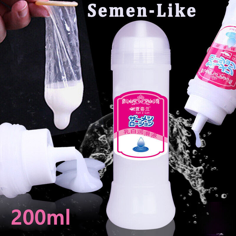 Personal Lubricant Unscented Cum Realistic Semen Water Based Lube Couple Adult