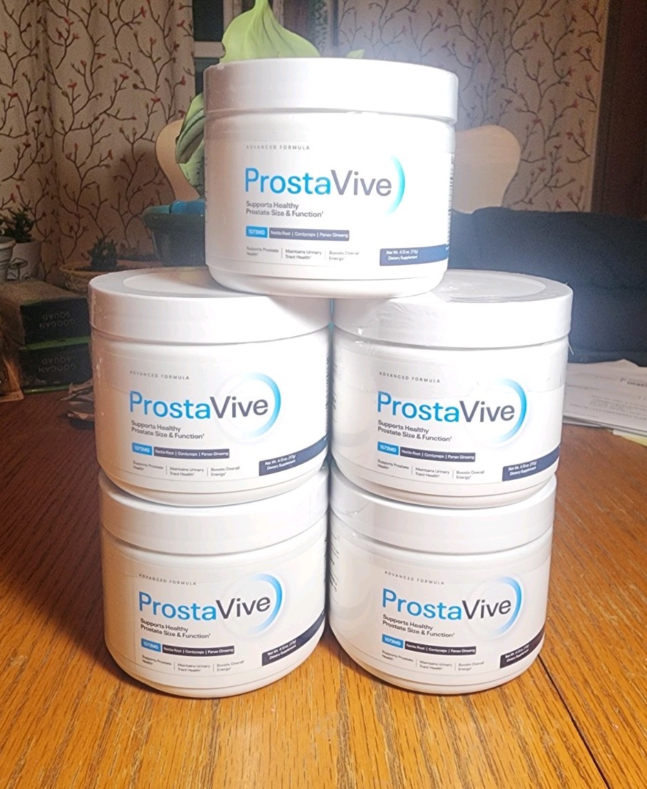 (5 Pack) Prostavive Advanced Prostate Health Support Powder Prosta Vive 150 serv