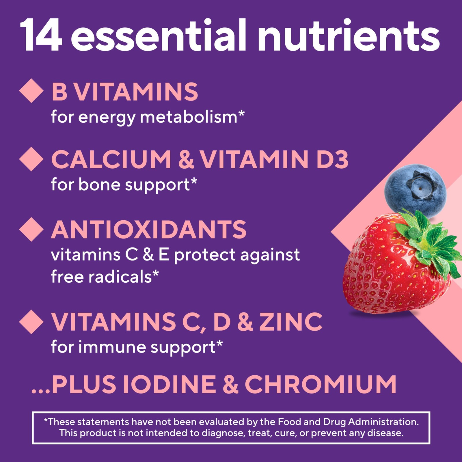 Vitafusion Women’s Multivitamin Gummy | 150 Count (Pack of 1), Mixed Berries