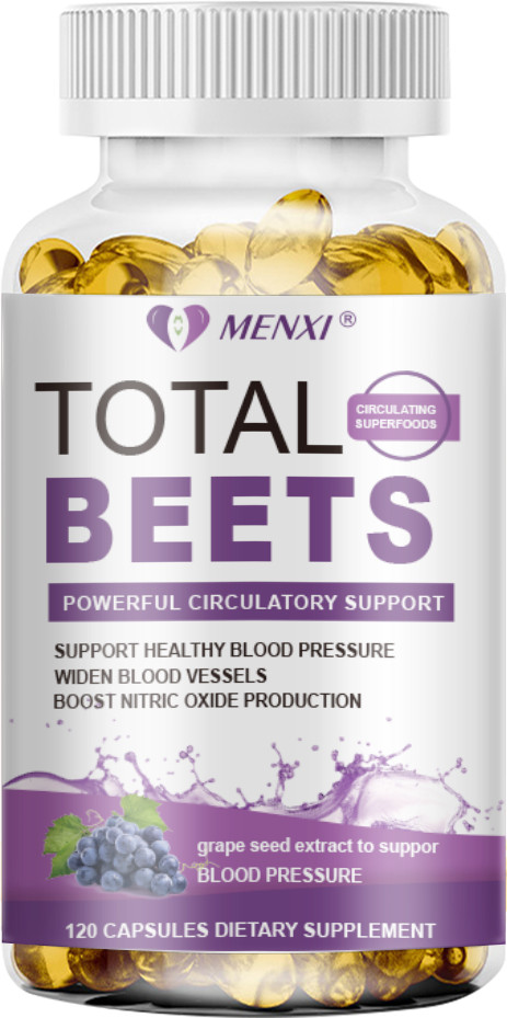 Total Beets Circulation Superfood Beet Root with Blood Pressure Support 120ct