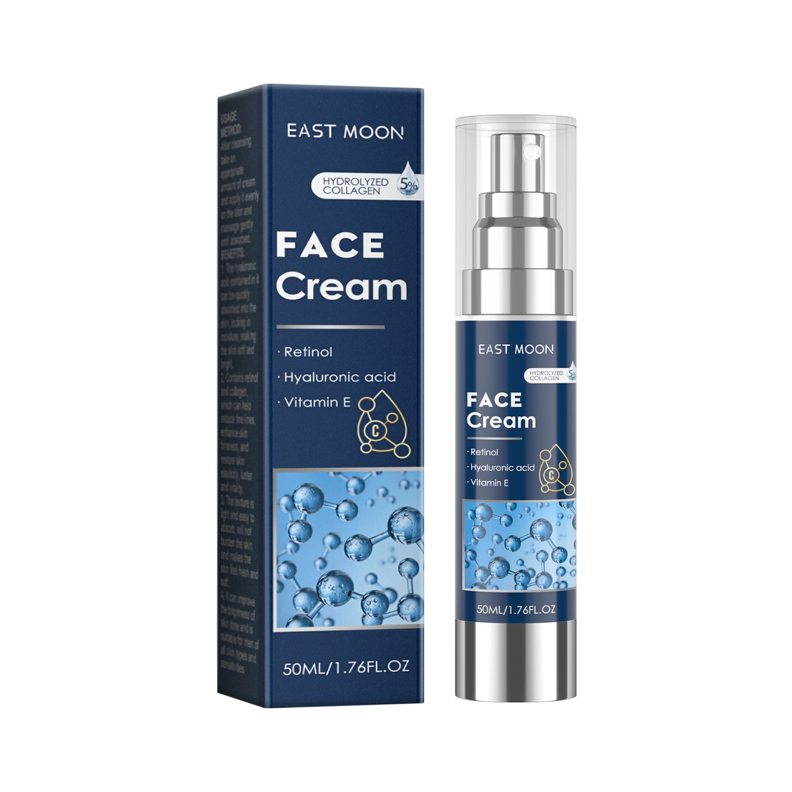 Particle Face Cream For Men 6 In 1 Anti Aging Cream Fights Eye Bags Dark Spots🔥