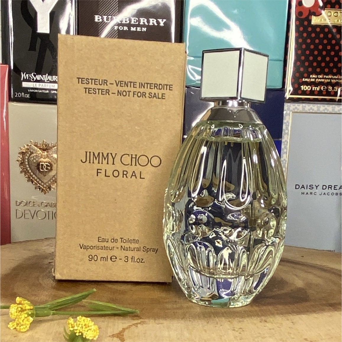 Jimmy Choo Floral Eau de Toilette EDT Spray Tester 90 ml / 3 fl oz