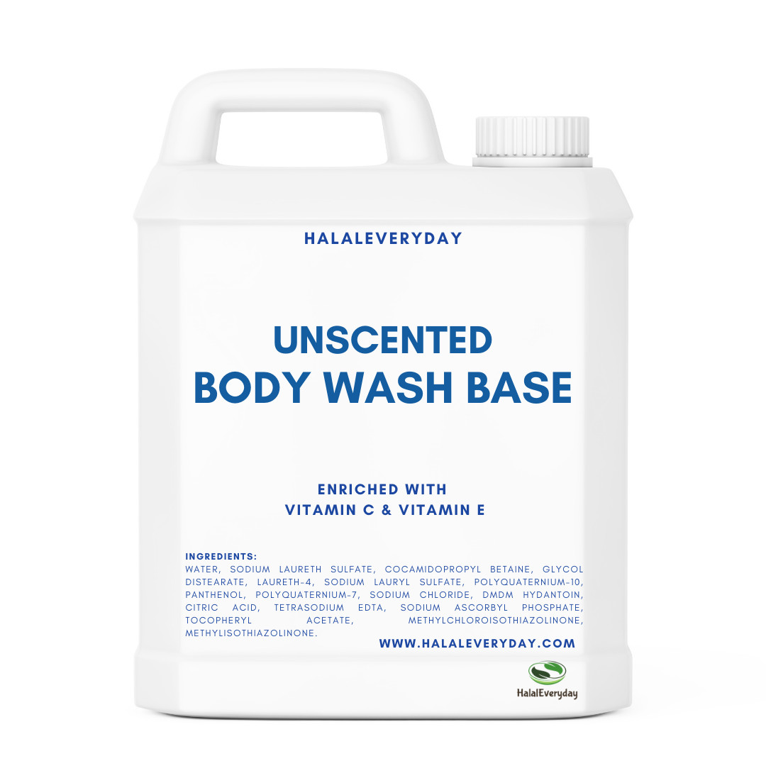 Body Wash Base – Scented & Unscented Natural Enriched With Vitamin C & E Bulk