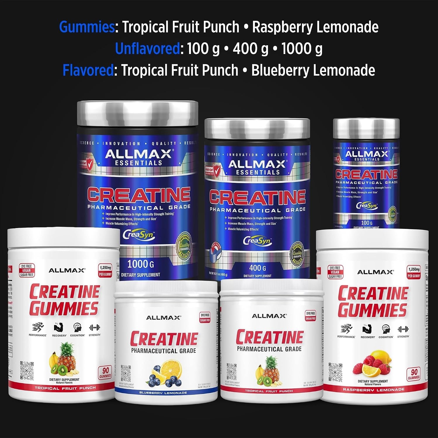 100g Ultra-Fine Creatine Monohydrate – Supports Muscle Growth & Performance