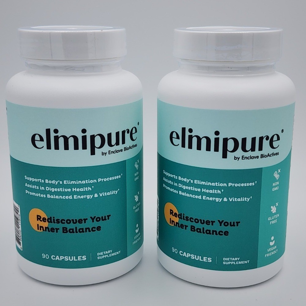 1-3 bottles Elimipure Gut Cleanse ~ Restore Supplement 90 capsules hot sealed