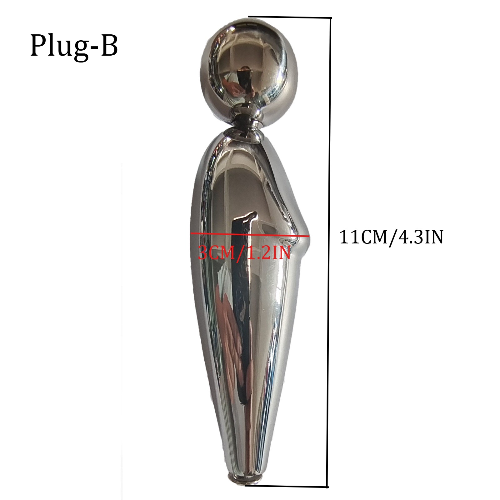 Stainless Steel Chastity Belt Invisible Lockable With Vaginal Plug For Female