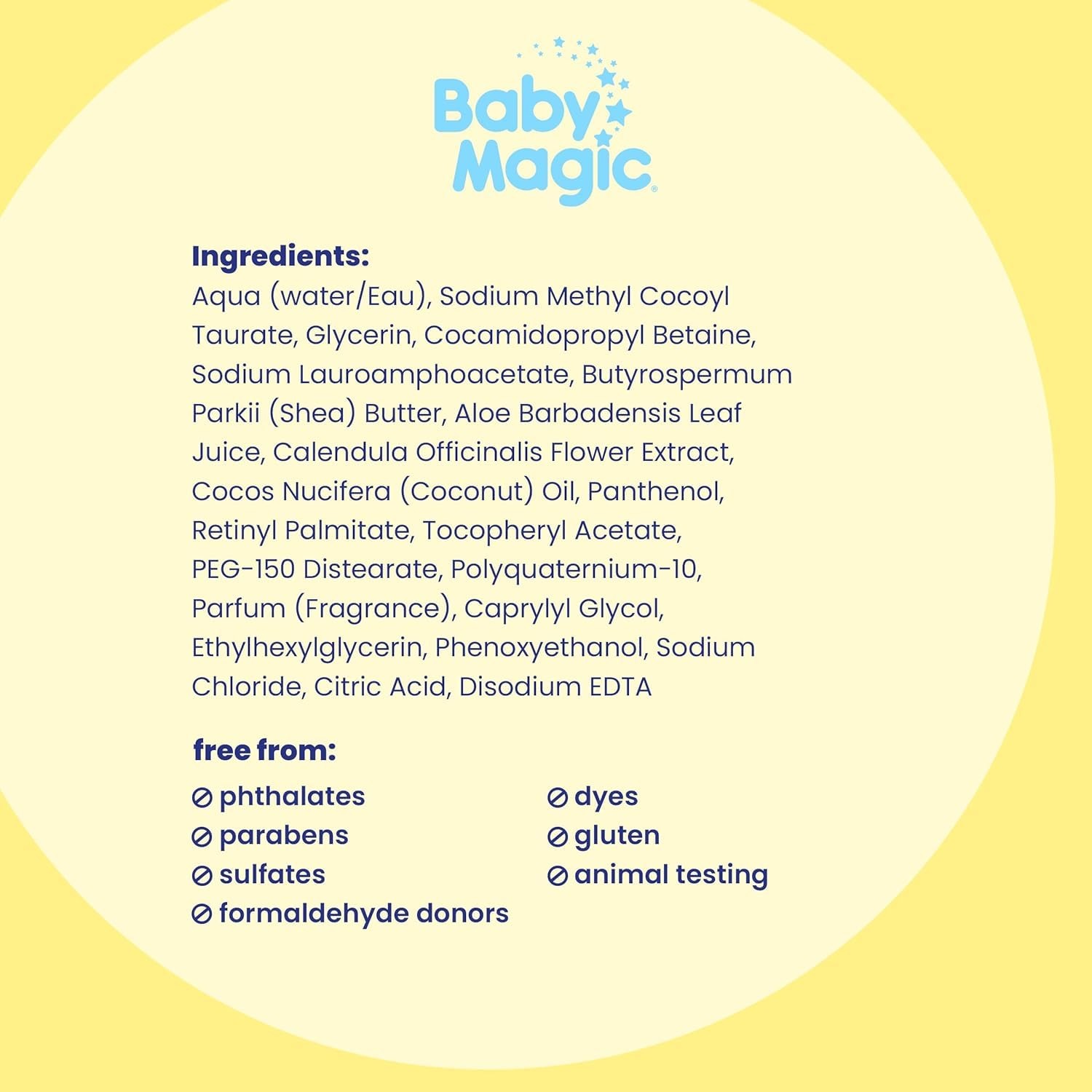 Baby Magic Moisturizing Hair & Body Wash, 16.5 Fl Oz | Moisturizing, Made with C
