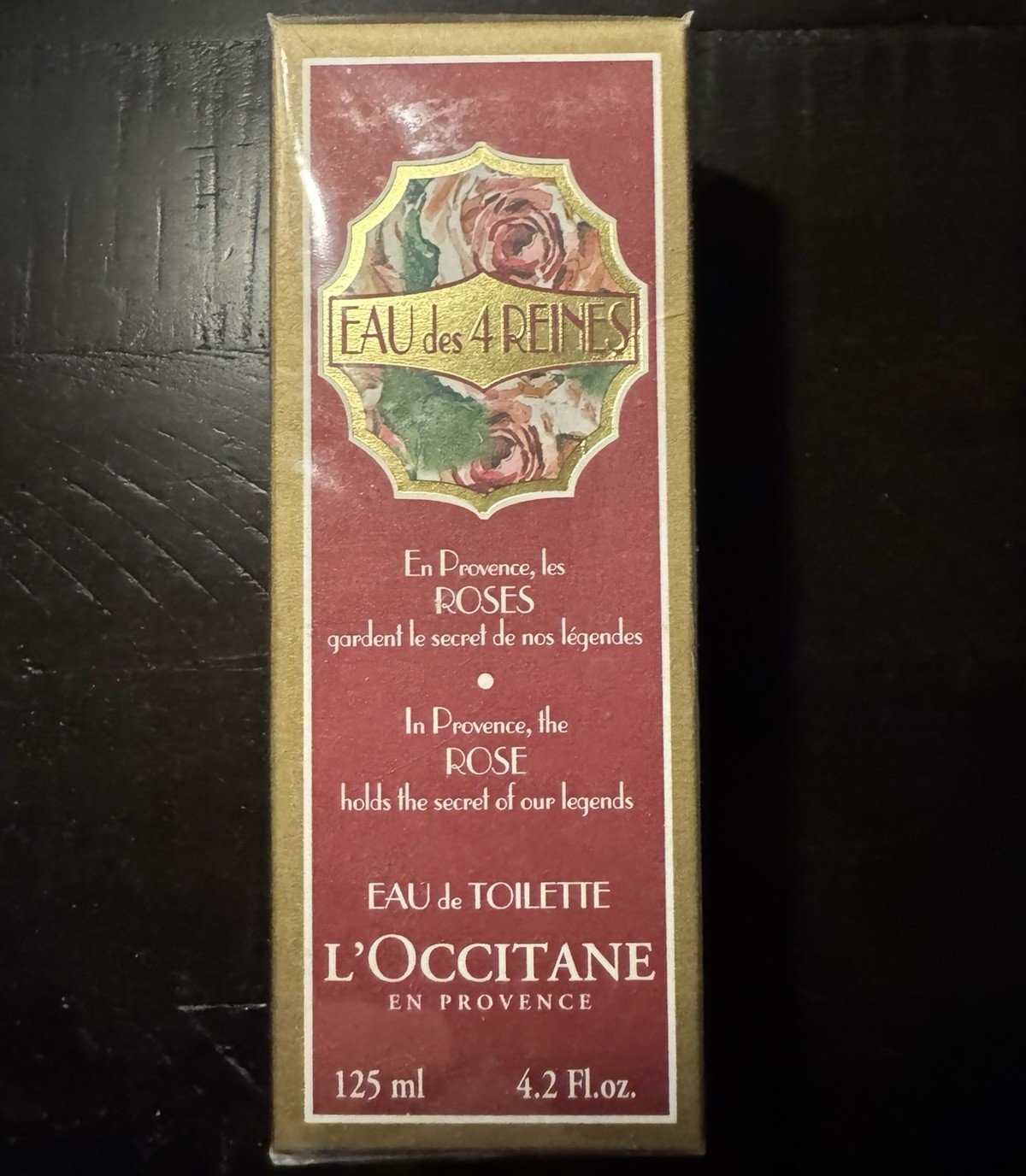 L’OCCITANE Eau des 4 Reines Rose Eau de Toilette Spray Regular 4.2 fl oz