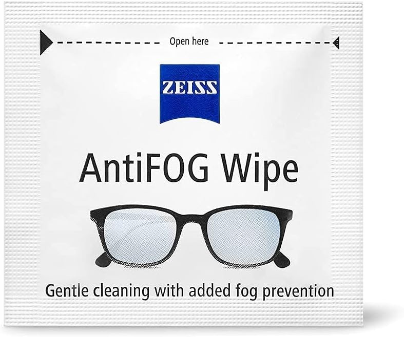 Effective Anti-Fog Wipes – 120 Unscented Biodegradable Sheets for Clear Vision
