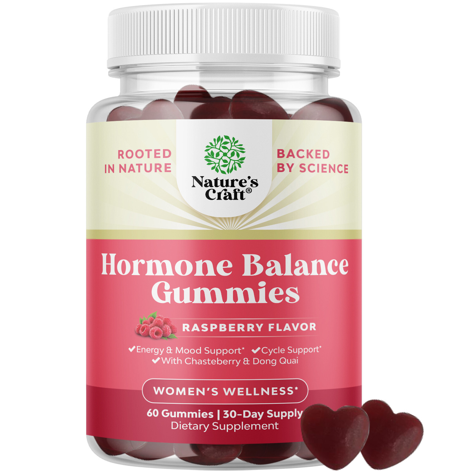 Hormone Balance for Women of All Ages – PMS Gummies and Cycle Support Supplement