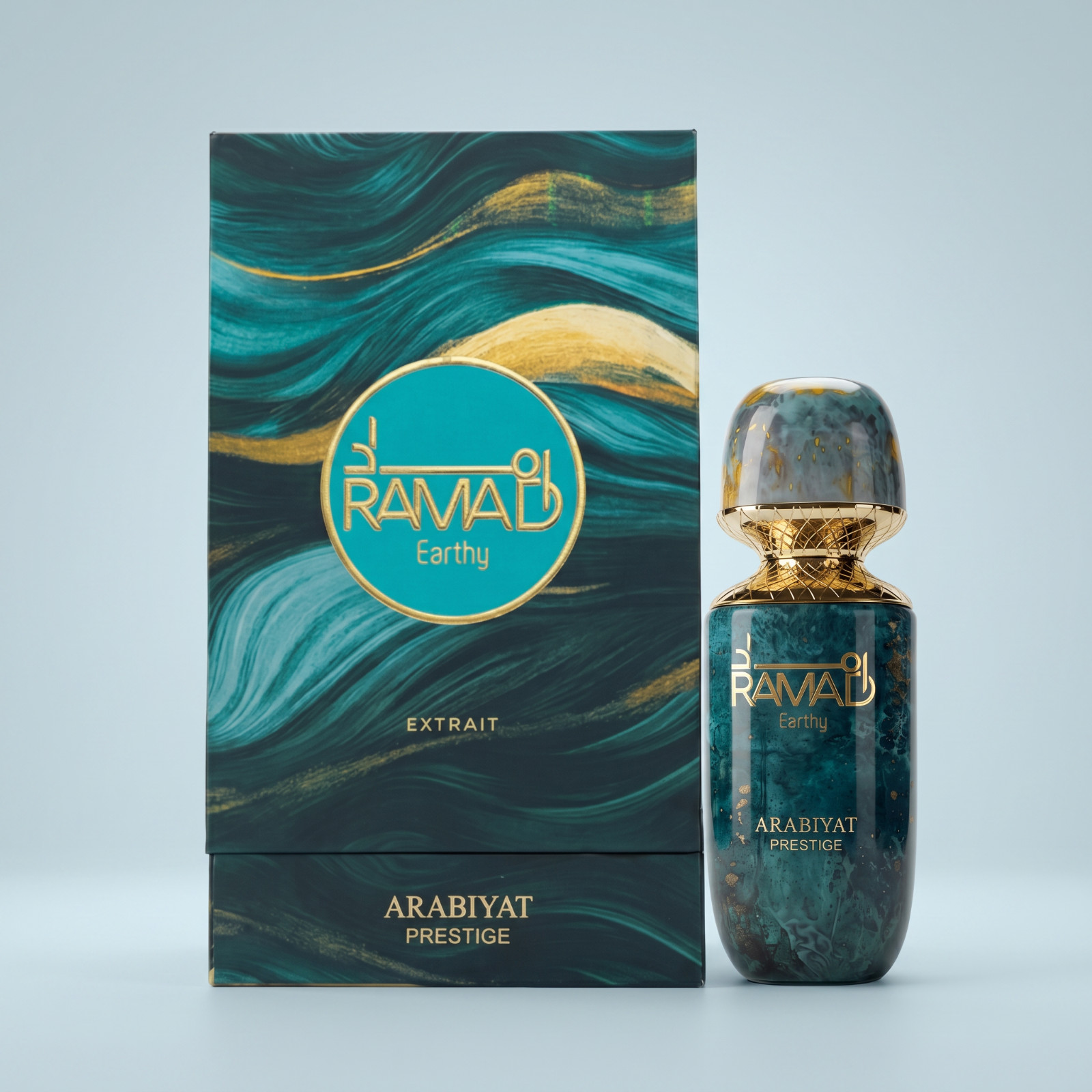 RAMAD EARTHY ARABIYAT PRESTIGE EXTRAIT DE PARFUM SPRAY 100ML 3.4OZ BRAND NEW