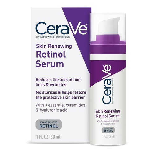 CeraVe Skin Renewing Retinol Serum 1oz Anti Aging Smooth Wrinkle Exp. 01/27