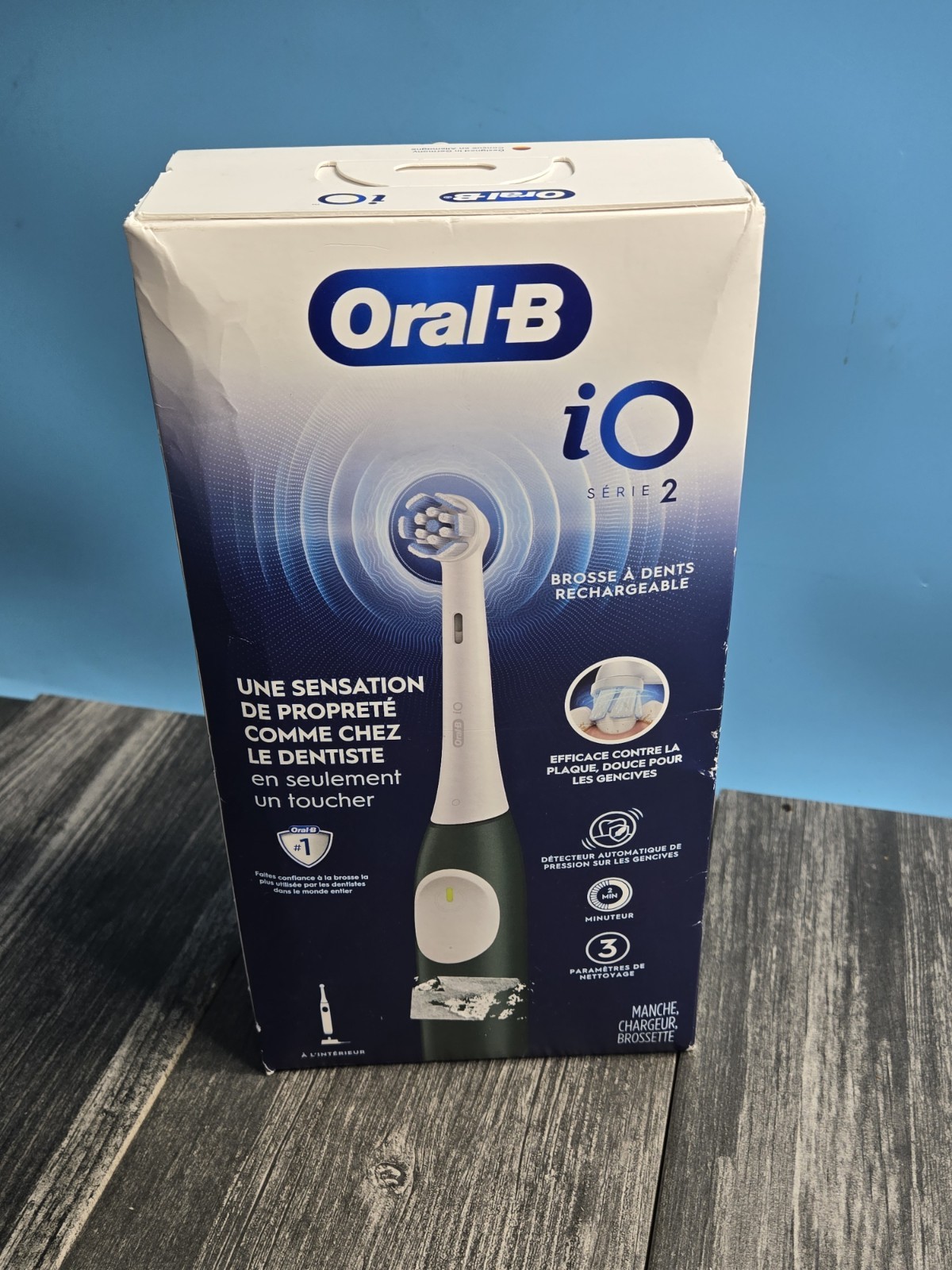 Oral-B iO Series 2 Rechargeable Electric Powered Toothbrush Green NEW SEALED