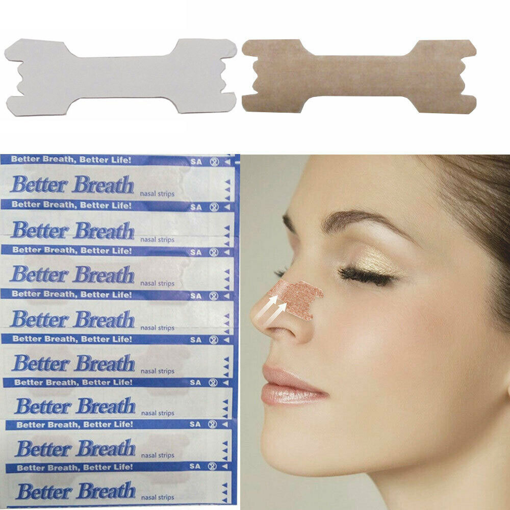 10-1000PCS BETTER BREATH Nasal Strips Easy Stop Snore Right Sleep Anti Snoring