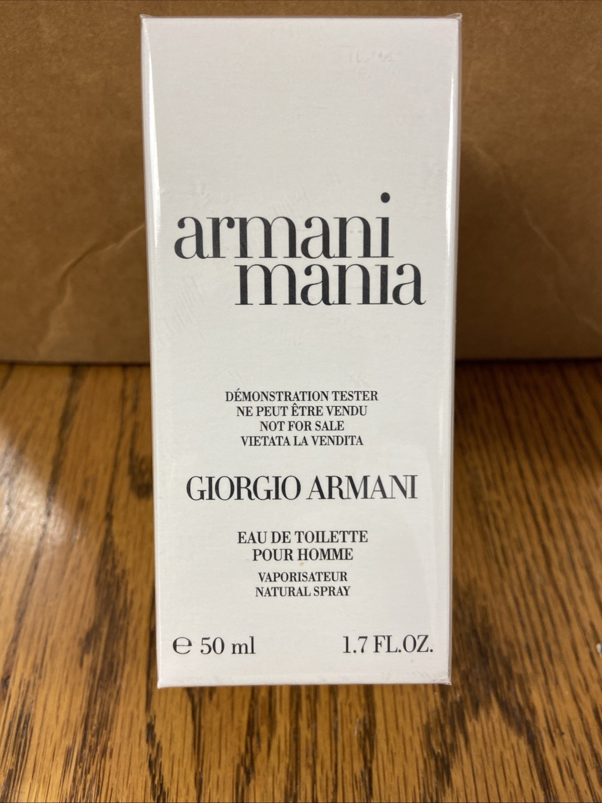 Giorgio Armani Mania Eau de Toilette Spray 1.7 fl oz New Sealed