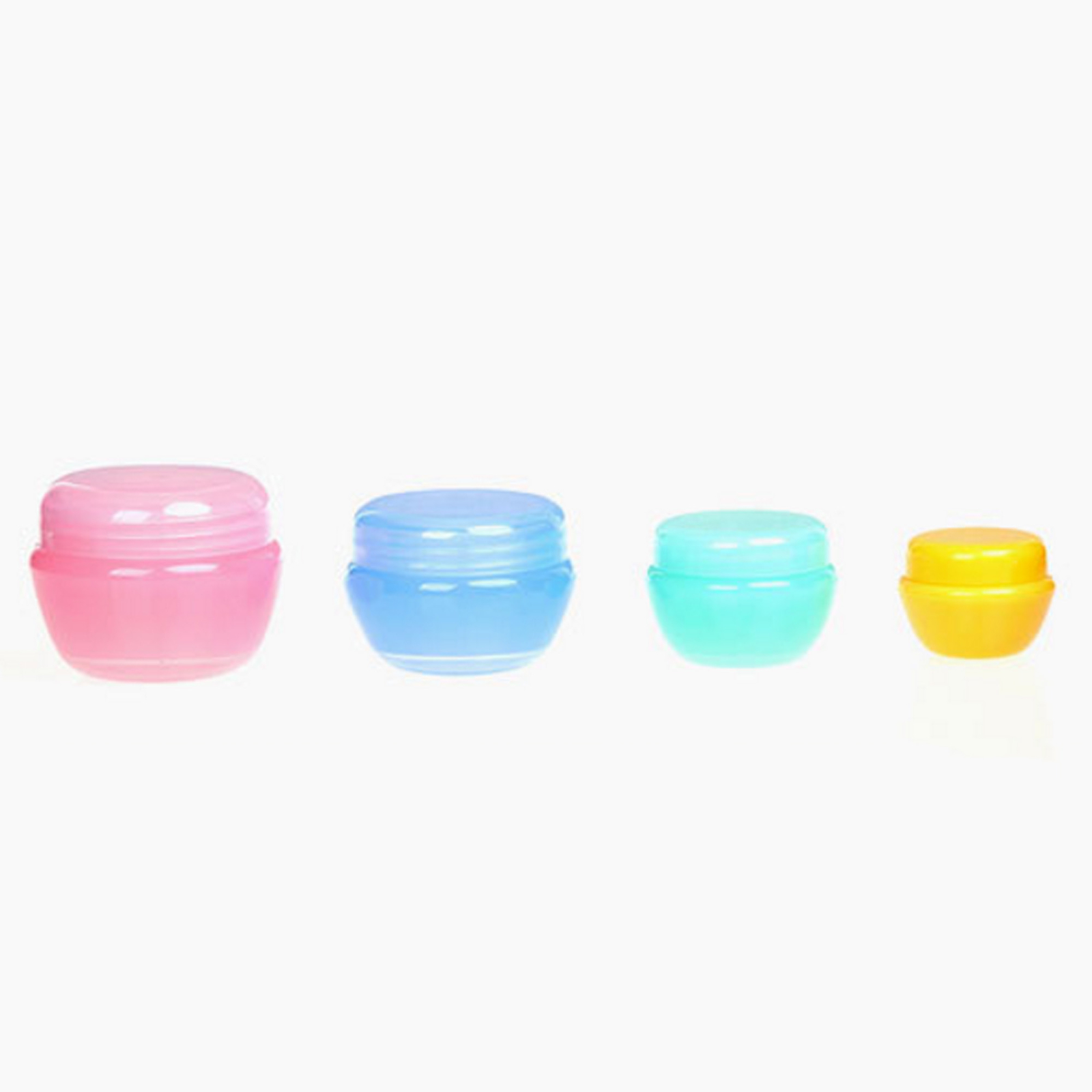 5/10/20/30 gram Secure Leak Proof Plastic Jar Containers for Beauty Products