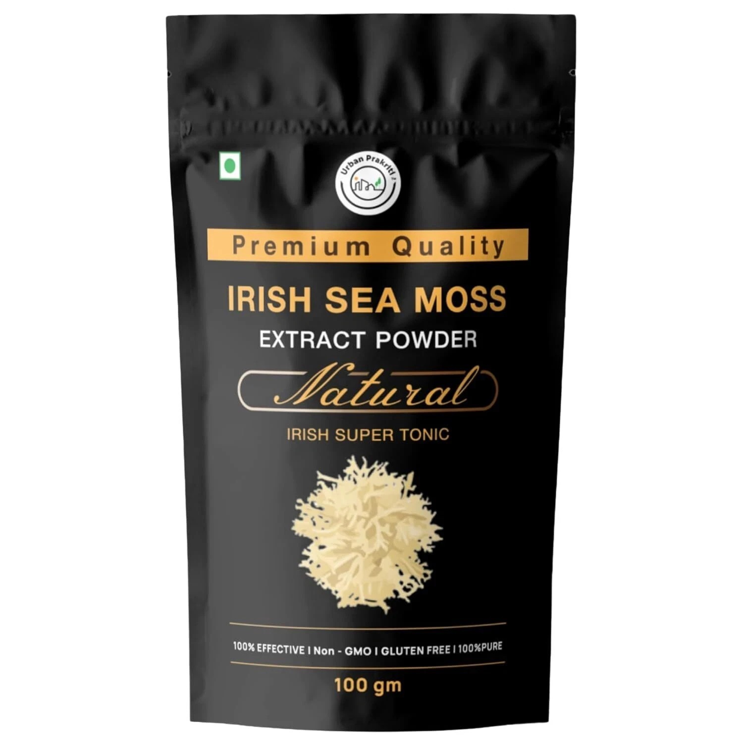 Urban Prakriti Irish Sea Moss Powder (100 G) | Superfood Supplement