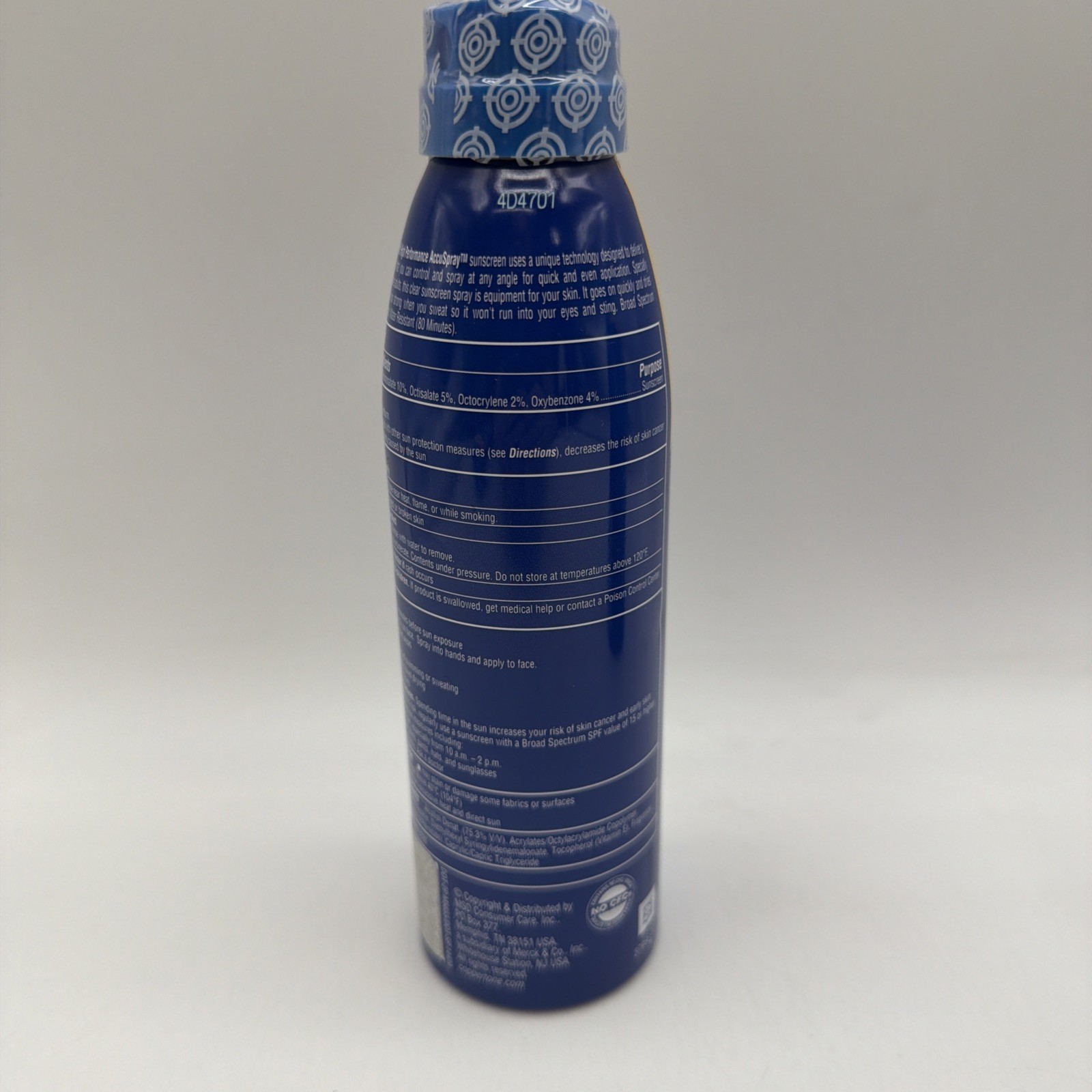 Coppertone Sport Broad Spectrum SPF 30 Sunscreen Spray 6Oz 4 Pack