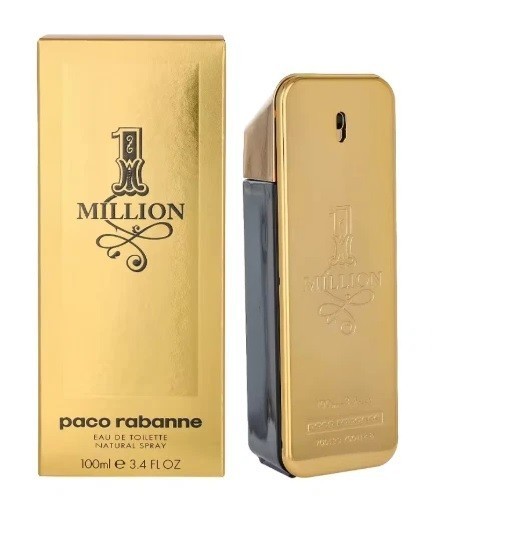 1 Million by Paco Rabanne Eau De Toilette Men’s 3.4 oz Spray New & Sealed