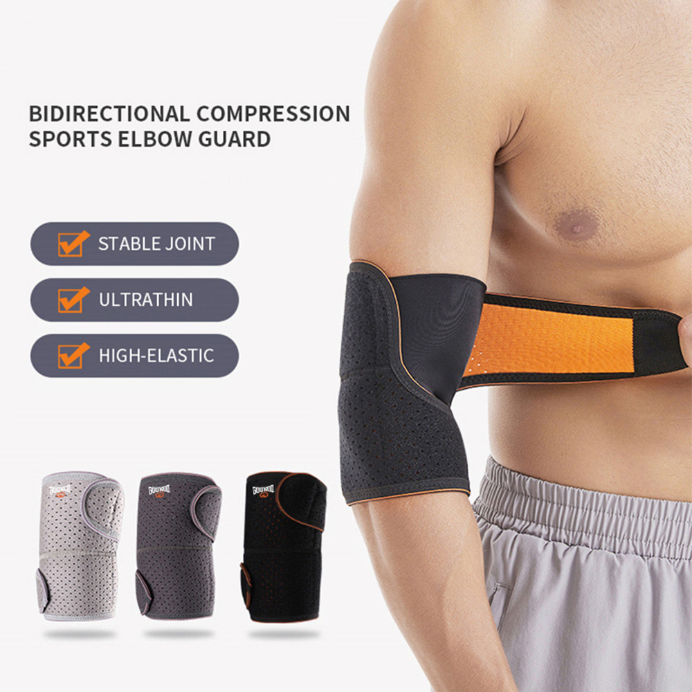 1PCS Elbow Brace Support Sleeve Arthritis Tendonitis Arm Joint Pain Band Wrap
