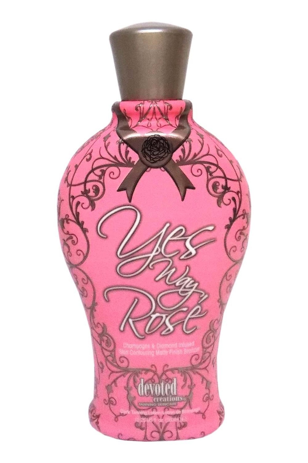 Yes Way Rose Champagne and Diamond Infused Matte Finish Tanning Lotion Bronzer