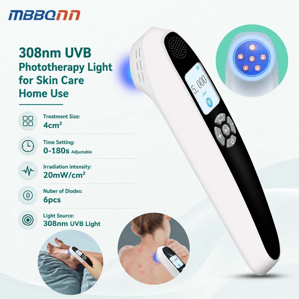 Non Invasive 308nm UVB Light Therapy Device for Skin Health and Natural Repair
