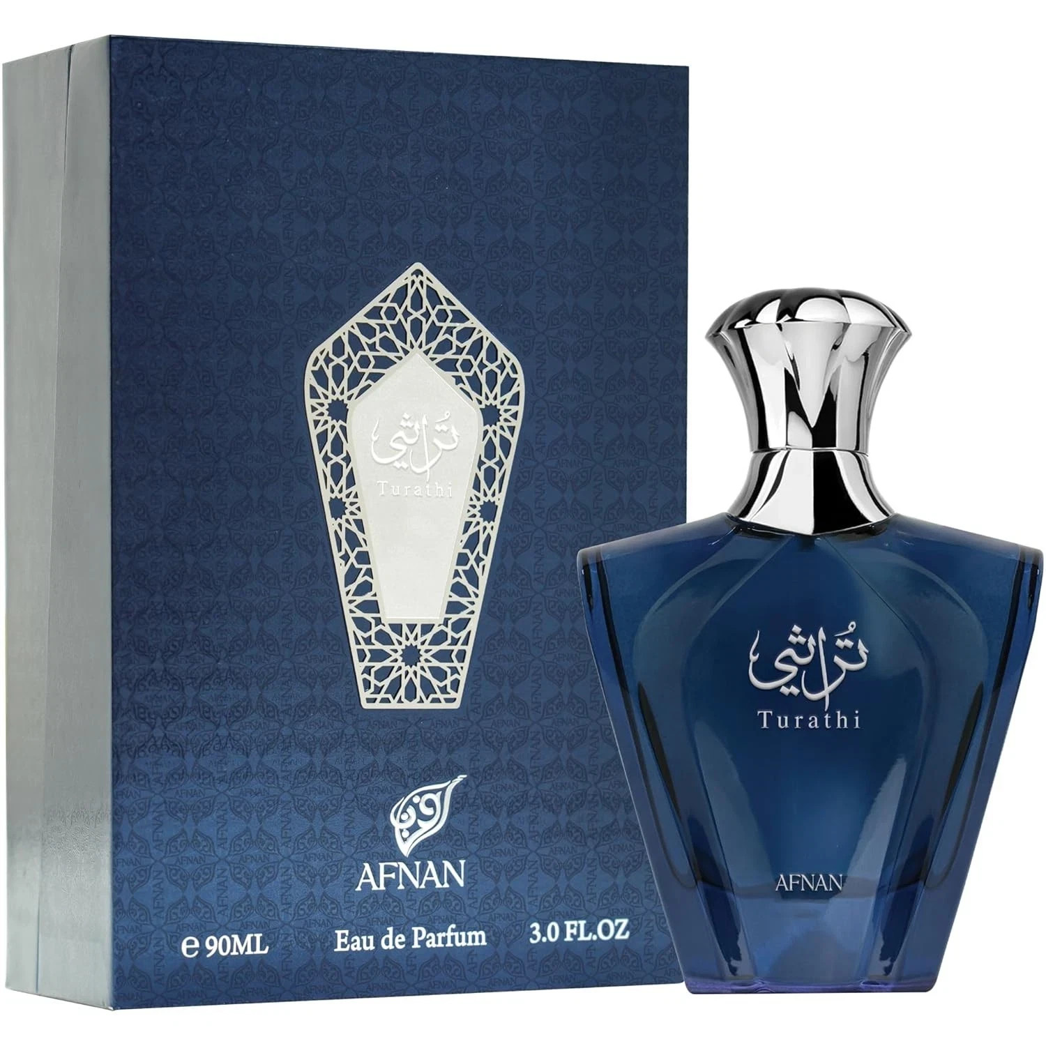 Afnan Turathi Blue 3 fl oz Men’s Eau de Parfum – AFTURBLUEEDPM-90B