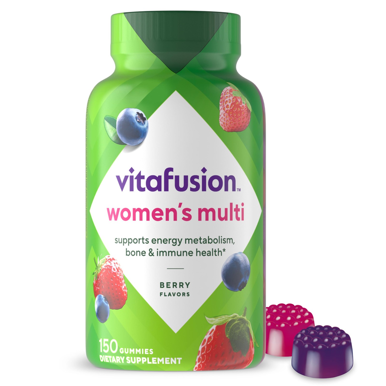 Vitafusion Women’s Multivitamin Gummy | 150 Count (Pack of 1), Mixed Berries