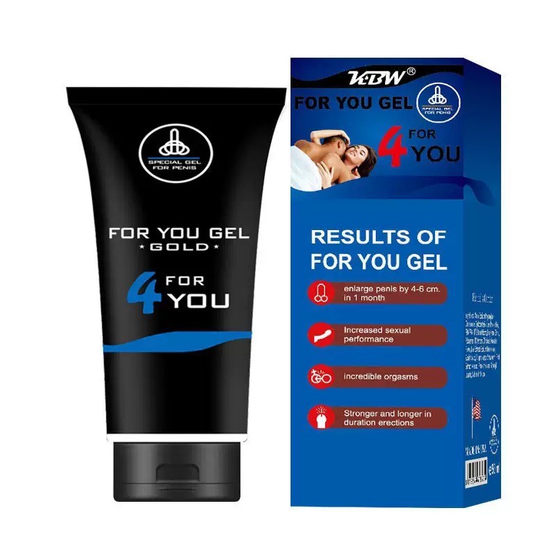 For You Gel Men’s Repair Cream – 50ml Male Natrual Enlarger Cream Men Masage Oil