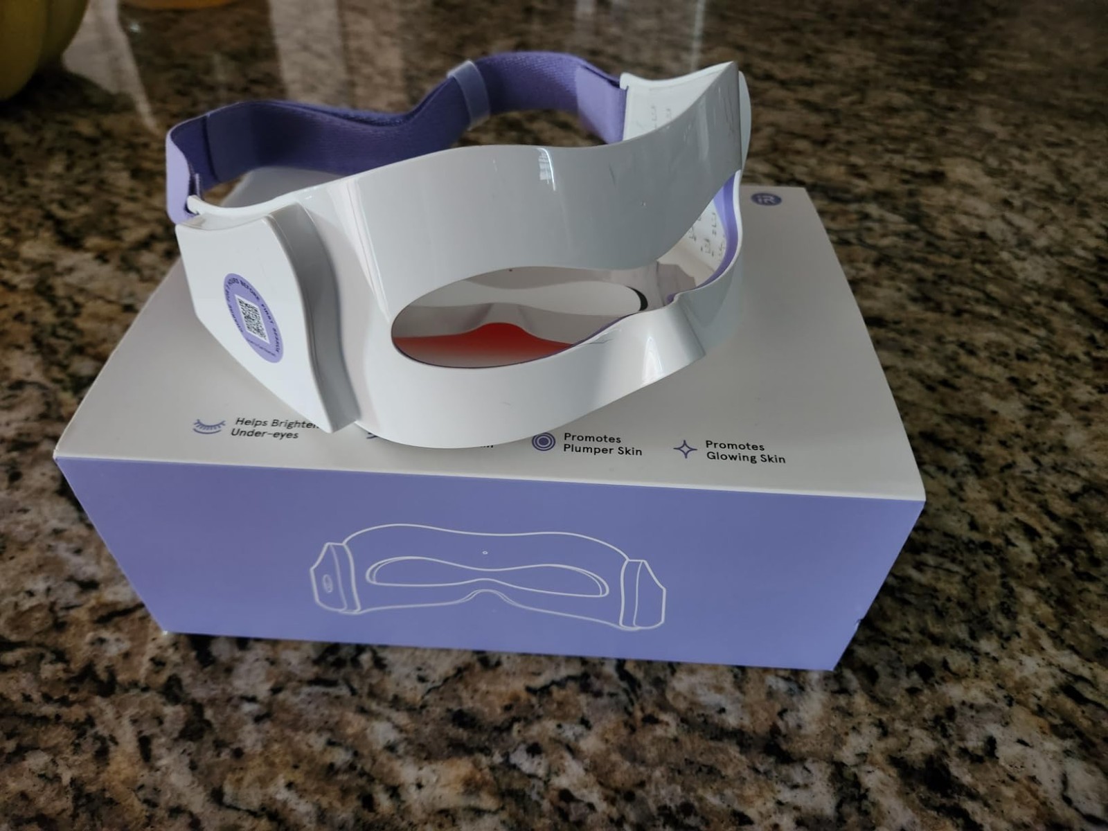 irestore LED Eye Mask Skincare System Advance Light Technology Infrared and Red