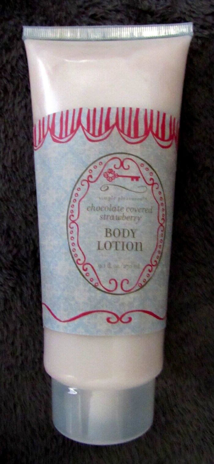 Simple Pleasures Chocolate Covered Strawberry Body Lotion 9.1 fl oz.