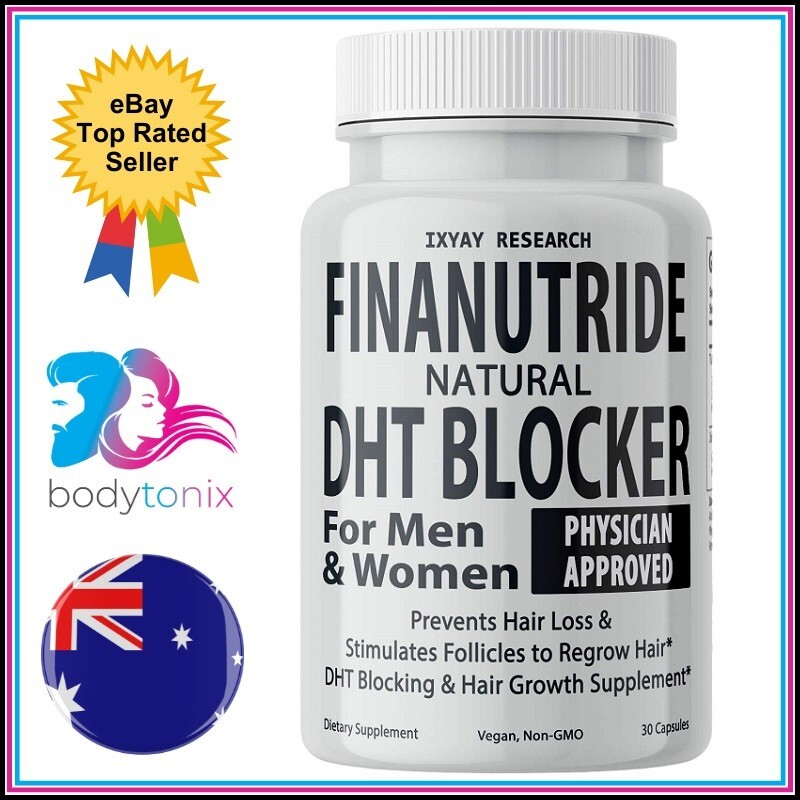 FINANUTRIDE NATURAL DHT Blocker Thicken Hair Growth Vitamins Supplement 30Ct
