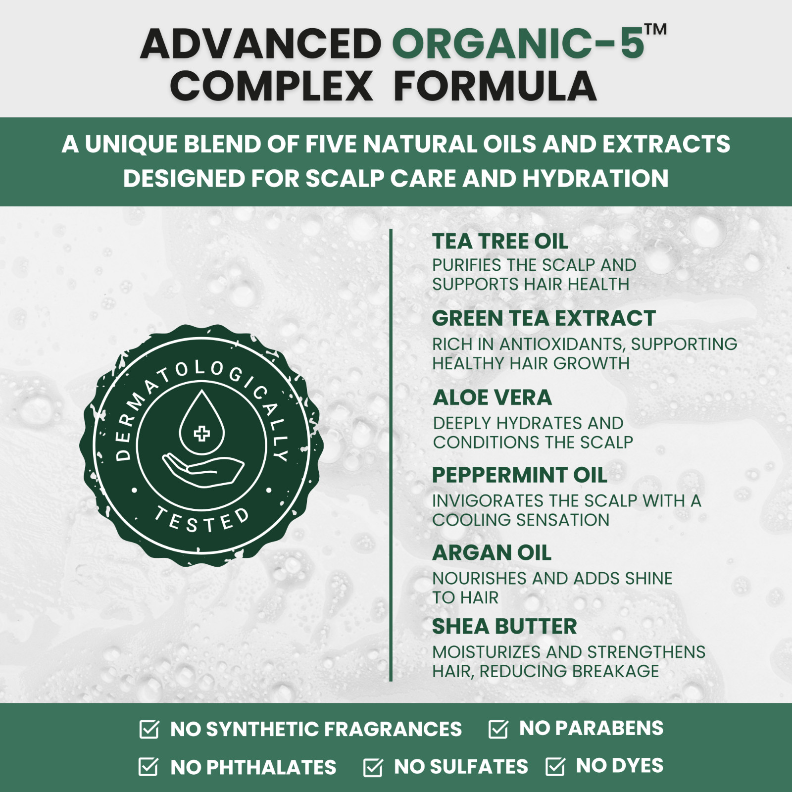 Kesmedik Tea Tree Shampoo & Conditioner Set, Soothes Dry Scalp, Organic-5, 16 oz