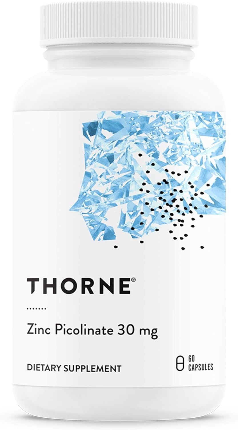 Zinc Picolinate 30 mg – Well-Absorbed Zinc Supplement for Growth and Im