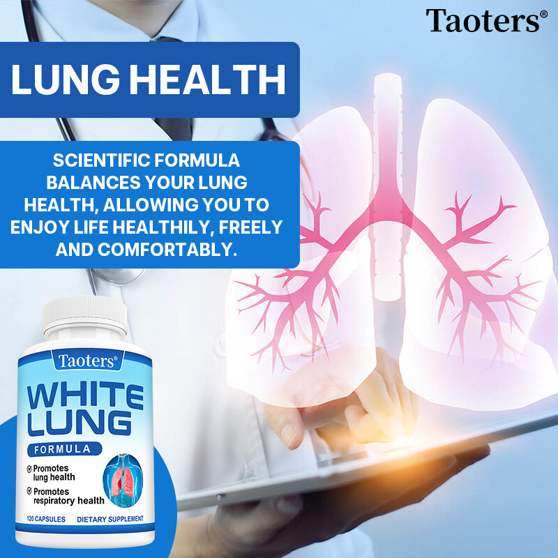 White Lung – Lung Cleanse & Detox.Support Clear Lungs a Healthy Lungs Supplement
