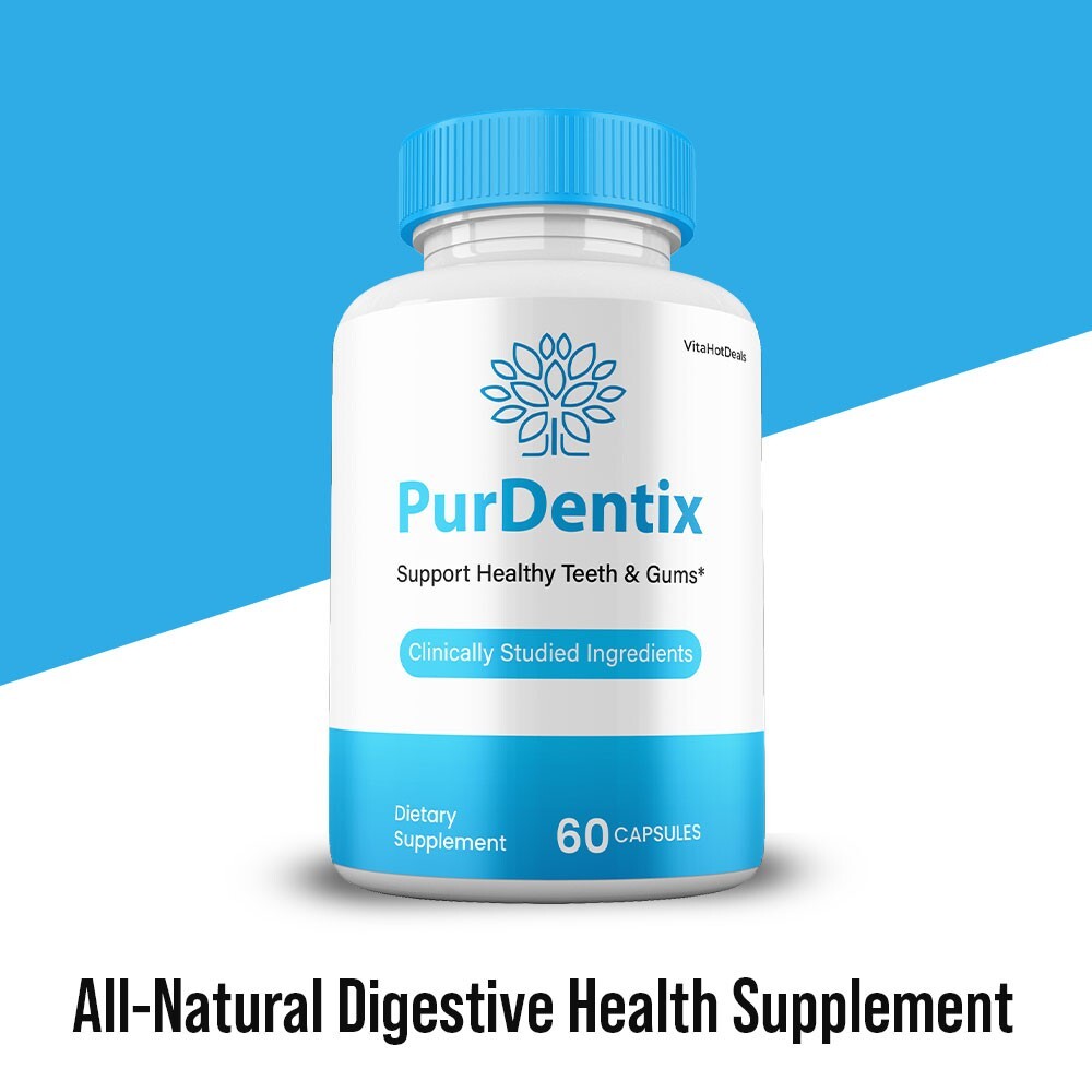 Pur Dentix Pills for Gums and Teeth Probiotics, Oral Supplement (1 Pack)