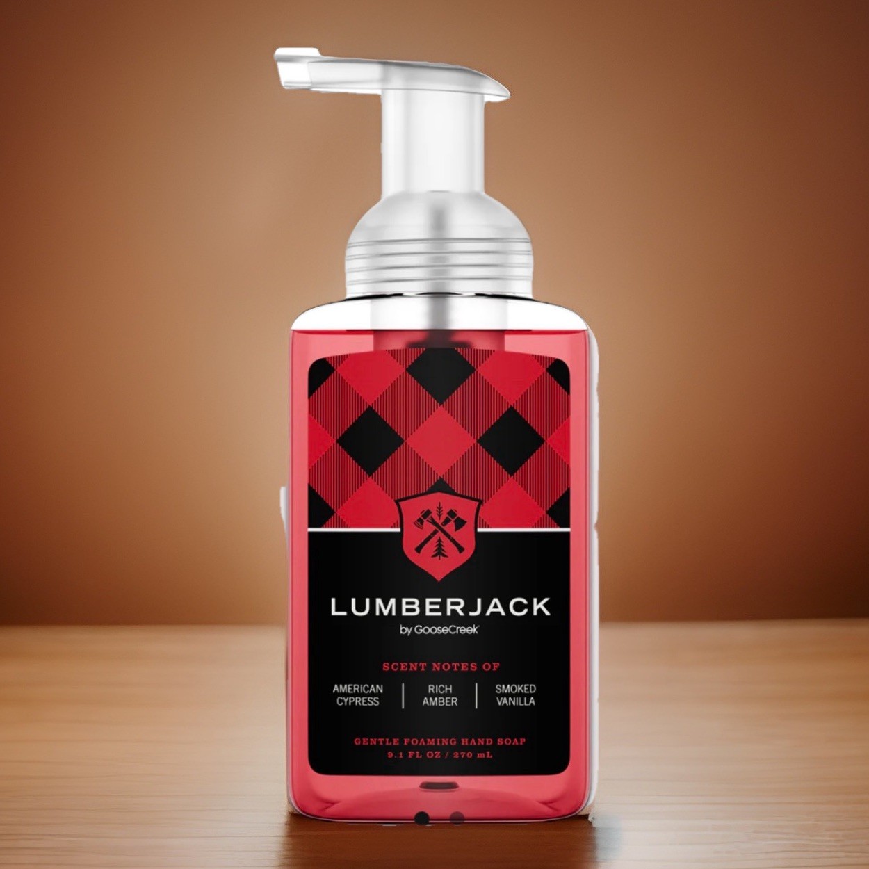 Goose Creek Foaming Hand Soap- Lumberjack (9.1 fl oz)
